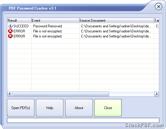pdf password remover crack download