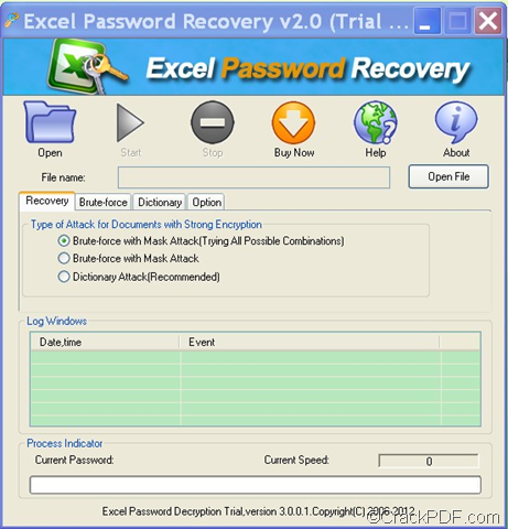 Free Word password / Excel password recovery software