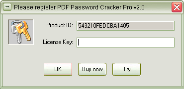 UPD Pdf Password Cracker Pro V3.2 Serial